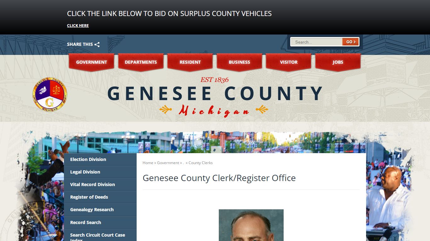 Genesee County Clerk/Register Office